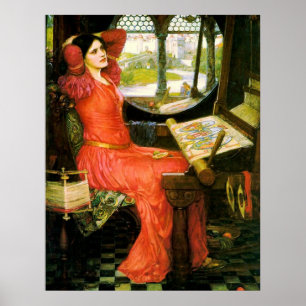 Póster "Estoy Mitad-Enfermo de sombras",