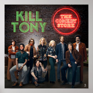Póster Estoy muriendo aquí - Matar a Tony