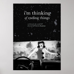 Póster Estoy pensando en terminar la película