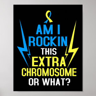 Póster ¿Estoy Rodeando Este Cromosoma Extra O Qué Diverti