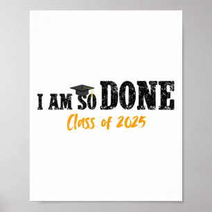 Póster Estoy Tan Listo Cl De Graduación Graduada Graduada