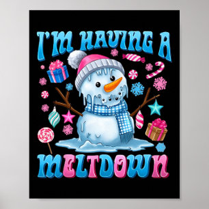 Póster Estoy teniendo un accidente con los Navidades de S