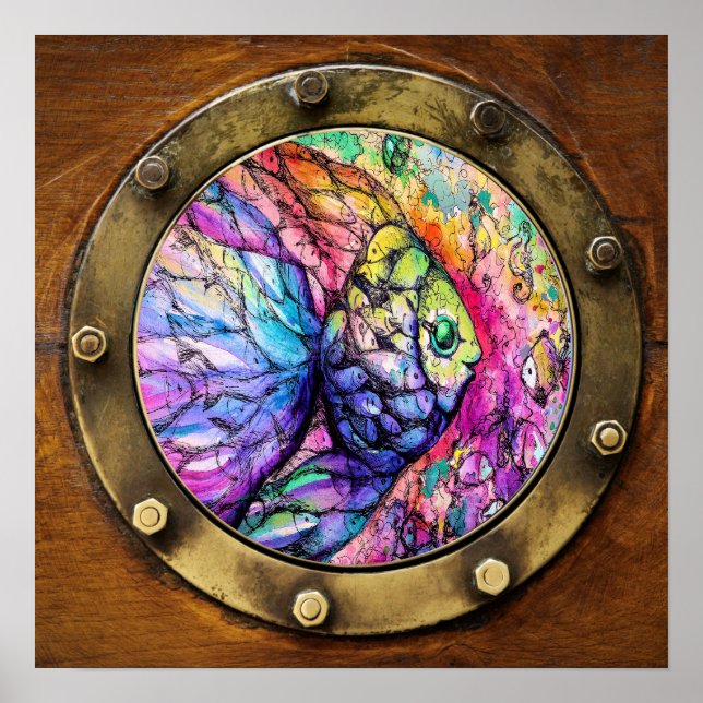 Póster ¿Estoy Viendo Cosas? (Frente)