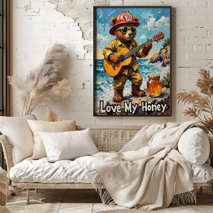 Póster Estrechos costeros: La dulce melodía del oso