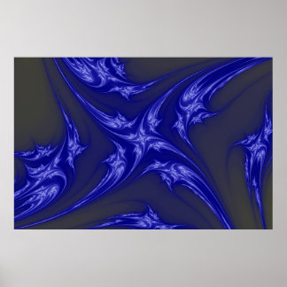 Póster Estrella azul