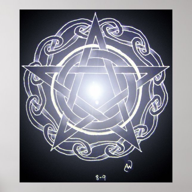 Póster Estrella brillante (Frente)