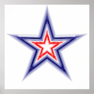 Póster Estrella brillante