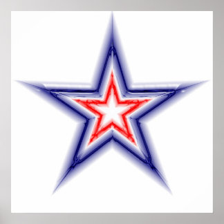 Póster Estrella brillante