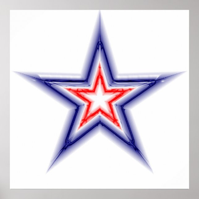 Póster Estrella brillante (Frente)