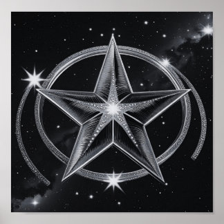 Póster Estrella clásica