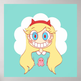 Póster estrella contra las fuerzas del mal