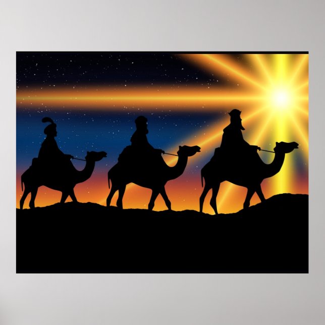 Póster Estrella de Belén - Nacimiento de Cristo (Frente)