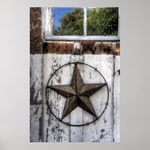 PÓSTER ESTRELLA DE CABLES DE TEXAS