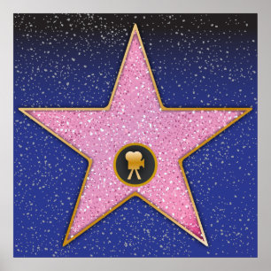 Póster Estrella de cine