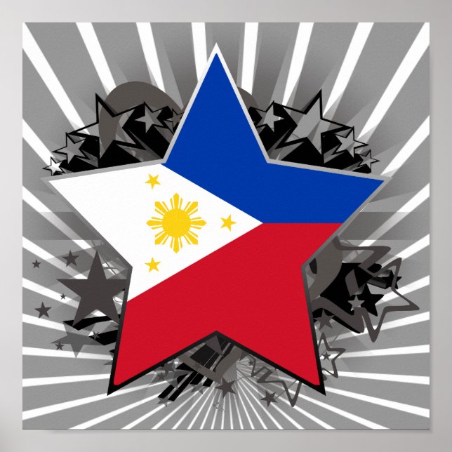 Póster Estrella de Filipinas (Frente)