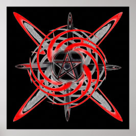 Póster Estrella de fuego