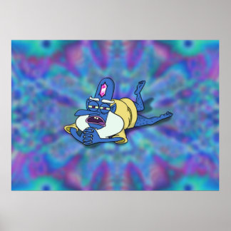 Póster Estrella de Glossaryck contra las fuerzas del mal