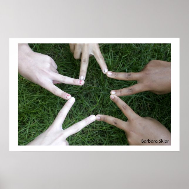 Póster Estrella de la amistad (Frente)