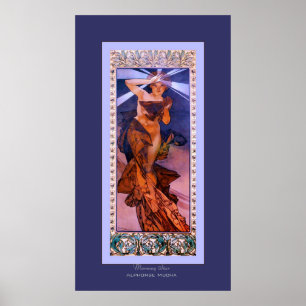 Póster Estrella de la mañana ~ Alphonse Mucha