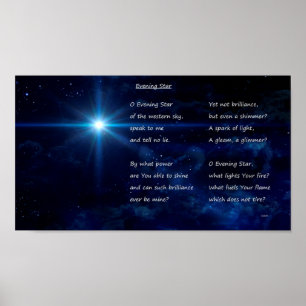 Póster Estrella de la noche