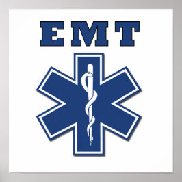 Póster Estrella de la vida de EMT