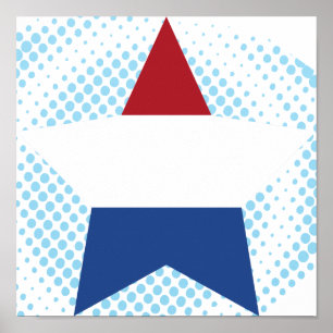 Póster Estrella de los Países Bajos