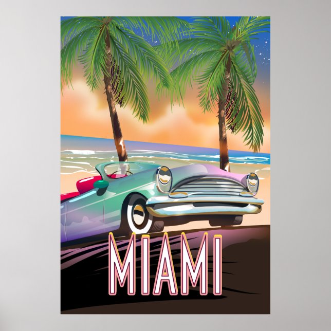 Póster Estrella de Miami (Frente)