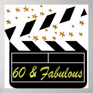 PÓSTER ESTRELLA DE PELÍCULA DE 60 AÑOS