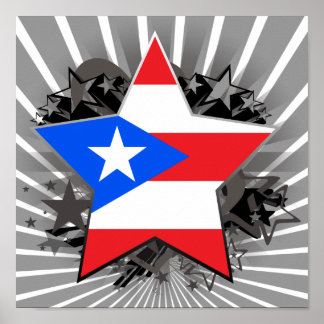 Póster Estrella de Puerto Rico
