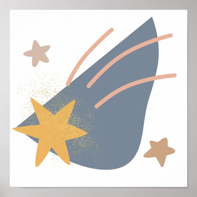 Póster Estrella de tiro caprichoso, (Frente)