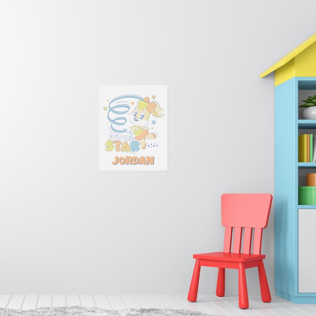 Póster Estrella del futuro de Baby Lola Bunny (Guardería 1)