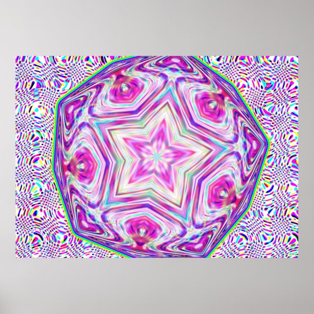 Póster Estrella del Pentágono (Frente)