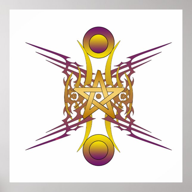 Póster Estrella dorada (Frente)