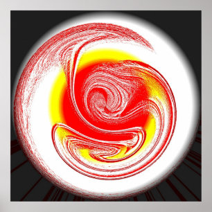 Póster Estrella explosiva