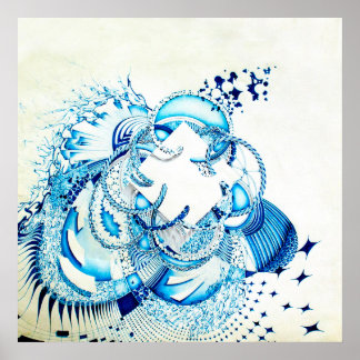 Póster estrella fugaz