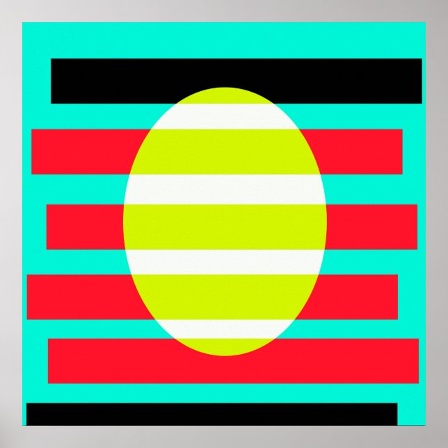 Póster Estrella futurista (Frente)