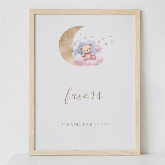 Póster Estrella pequeña Twinkle Baby Shower favorece el R (Subido por el creador)