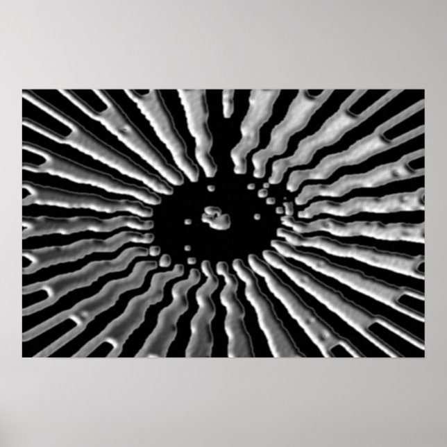 Póster Estrella plateada - Solar Plex (Frente)