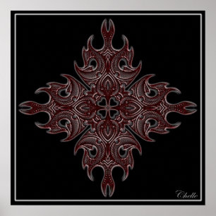 Póster Estrella Polinesia