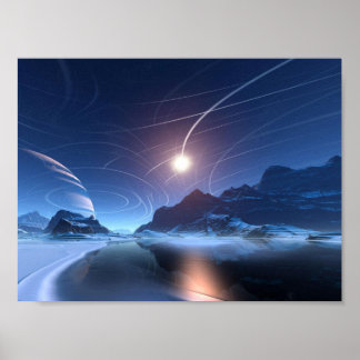 Póster Estrella que cae