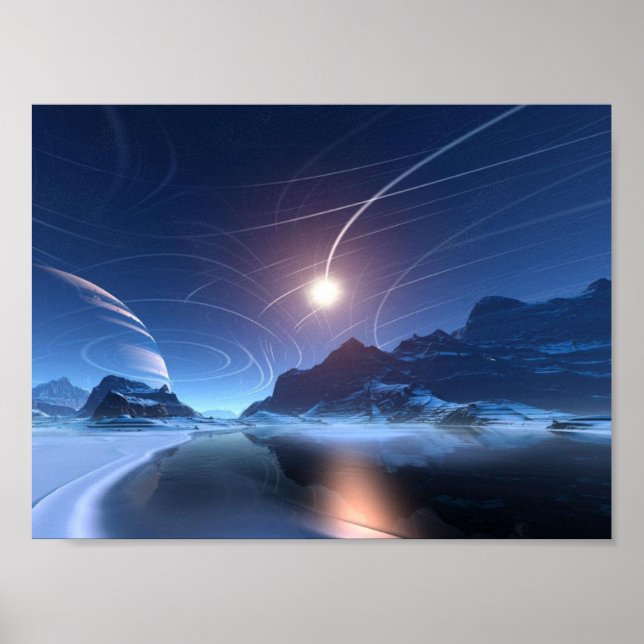 Póster Estrella que cae (Frente)