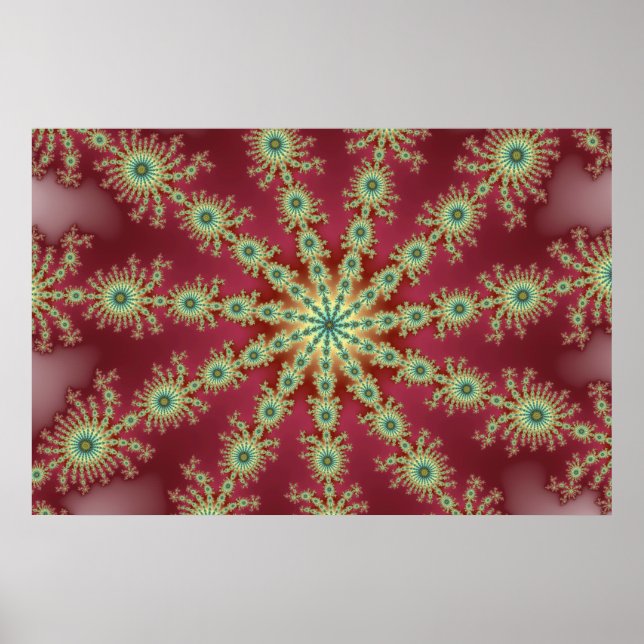 Póster Estrella roja (Frente)