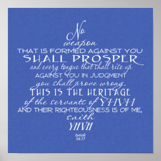 Póster Estrella sin armas de David