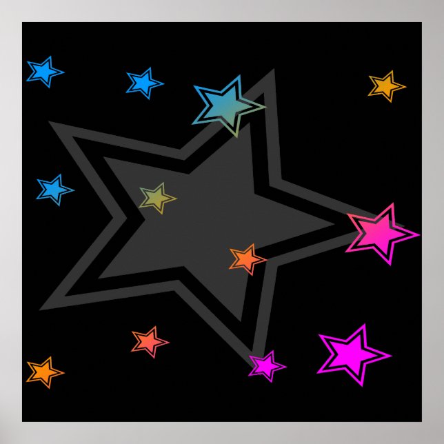 Póster Estrellas antiguas de Corey Tiger 80 (Frente)