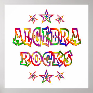 Póster Estrellas de álgebra
