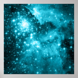 Póster Estrellas de Aqua