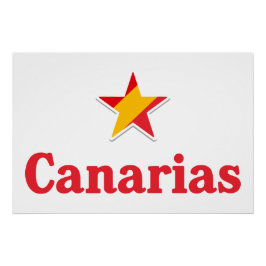 Póster Estrellas de España – Canarias