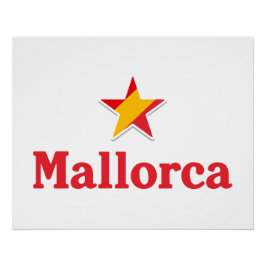 Póster Estrellas de España – Mallorca
