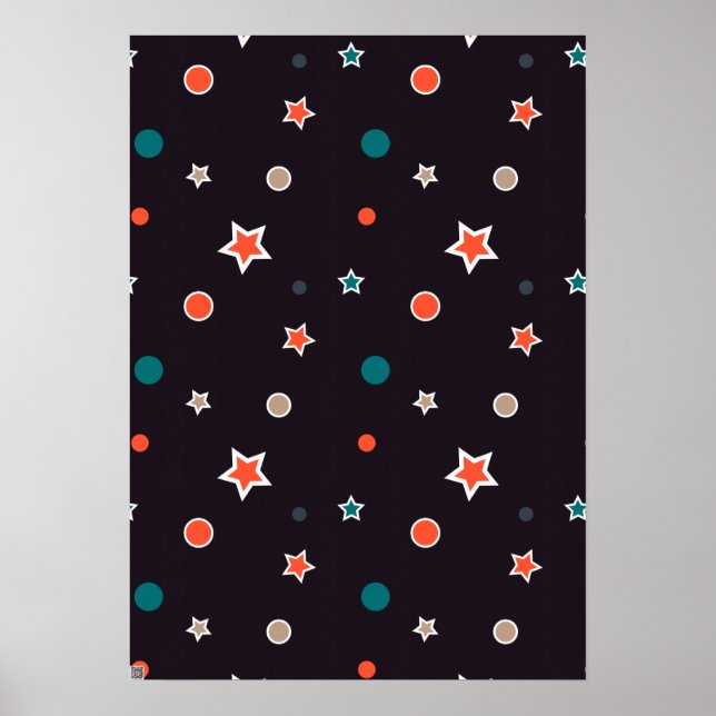 Póster Estrellas de Navidad (Frente)