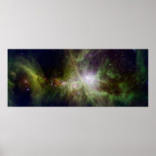 Póster Estrellas de Orion Nebula